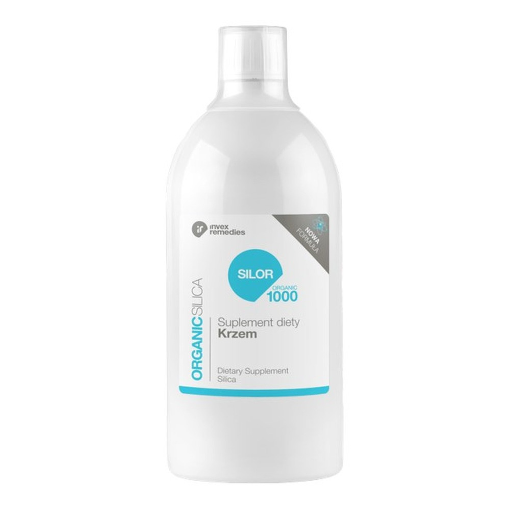INVEX REMEDIES Silor Organic 1000 Krzem w Płynie 1000ml