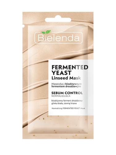 BIELENDA FERMENTED Yeast Linseed Mask Sebum Control Normalizing