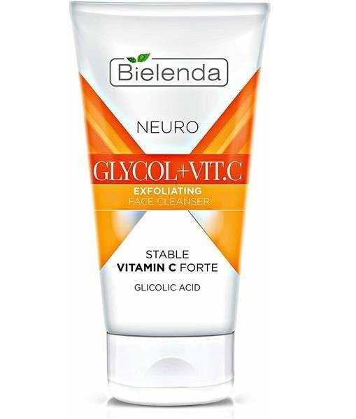 Bielenda Neuro Glycol + Vit. C Eksfoliująca Emulsja do Mycia Twarzy 150ml