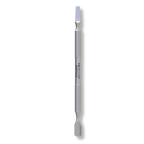 Staleks Beauty & Care 30 Type 2 Manicure Pusher Rounded And Straight Blades 122mm