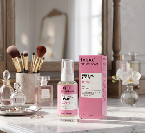 Tolpa Clinical Boost Retinal Lekkie Serum do Twarzy 0.05% Retinal 30ml
