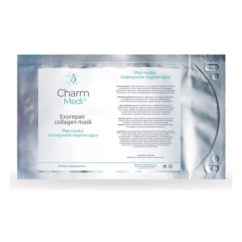 Charmine Rose Exorepair Collagen Intensively Regenerating Collagen Sheet Mask 1 Piece