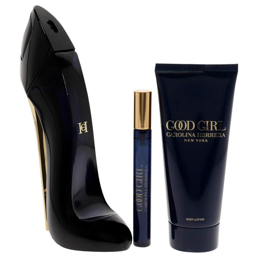 Carolina Herrera Good Girl Woda Perfumowana 80ml EDP + Balsam do Ciała 100ml + Woda Perfumowana 10ml EDP Zestaw dla Kobiet 1 Sztuka