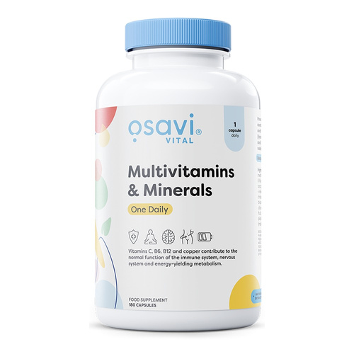 Osavi Multivitamins & Minerals One Daily for Adults 180 Caps