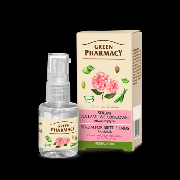 GREEN PHARMACY Liquid silk, serum for fragile tips 30ml