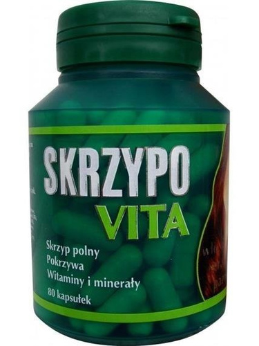 NATUR Zdrovit Skrzypovita Healthy Hair Nails & Skin 80 Capsules Vitamins