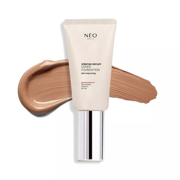 Neo Makeup Intense Serum Cover Foundation No. 06 Caramel SPF30 Long-lasting Effect for Dark Skin 30ml