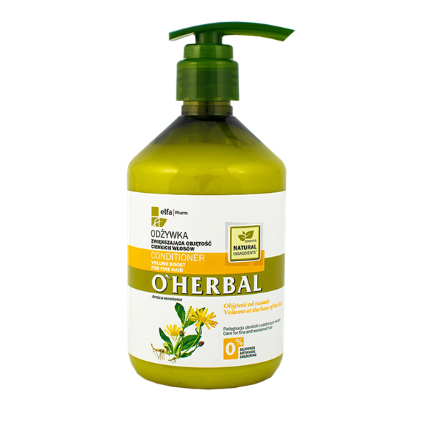 O'HERBAL Conditioner increasing the volume of thin hair arnica extract 500ml