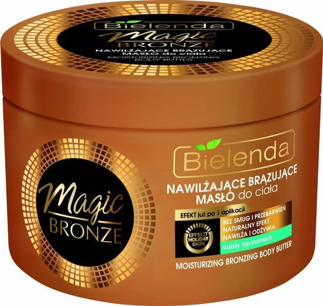 BIELENDA MAGIC BRONZE, Nawilżające masło brązujące do każdej karnacji, 200ml