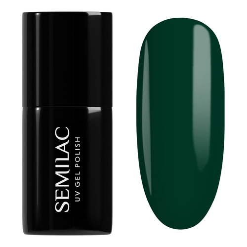 Semilac UV/LED Festive Wonder Colours Soak Off Hybrid Nail Gel Polish - 309 Pine Green 7ml