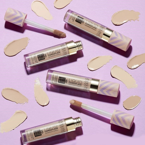 Eveline Liquid Camouflage Waterproof Concealer with Hyaluronic Acid No. 01 Light Porcelain 7.5ml
