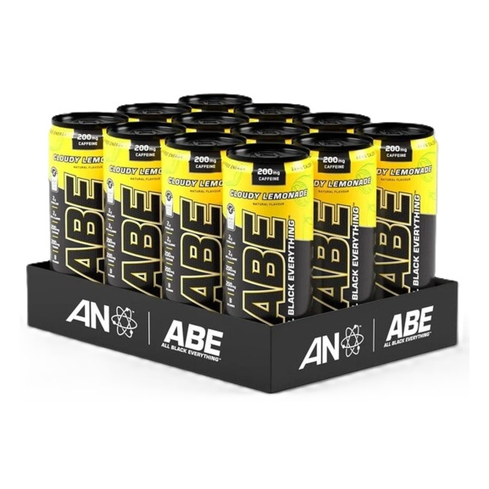 Applied Nutrition ABE Energy + Performance Cans, Cloudy Lemonade 12 x 330ml