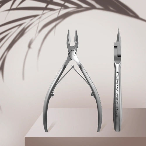 Staleks Pro Smart 71 Ingrown Nail Nippers Professional Pedicure Tool 14 mm Cutting Length 114 mm