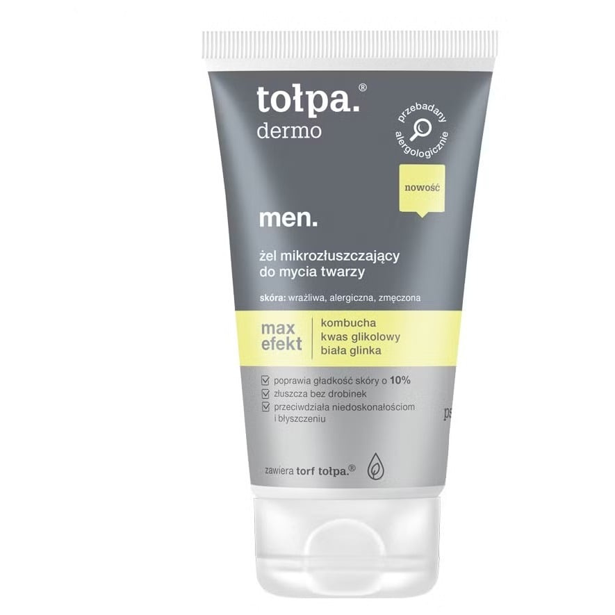 Tolpa Dermo Men Micro-Exfoliating Face Wash Gel 150ml