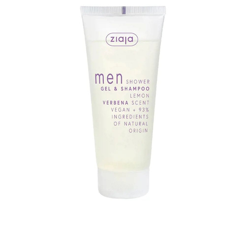 Ziaja Men Shower Gel And Shampoo Lemon Verbena 200ml
