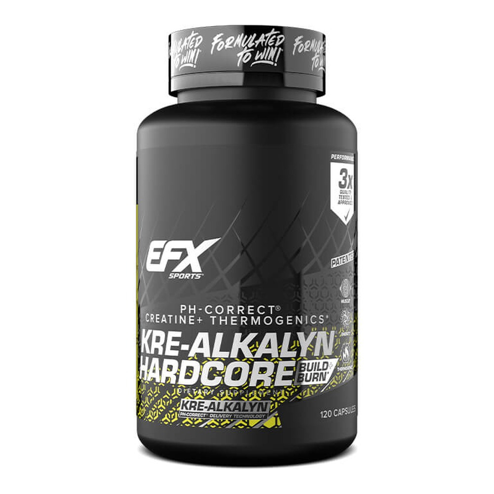 EFX Sports Kre-Alkalyn Hardcore 120 Kapsułek