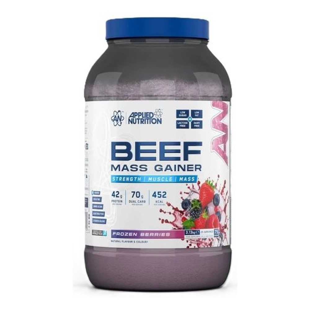 Applied Nutrition Beef Mass Gainer, Frozen Berries 3130g