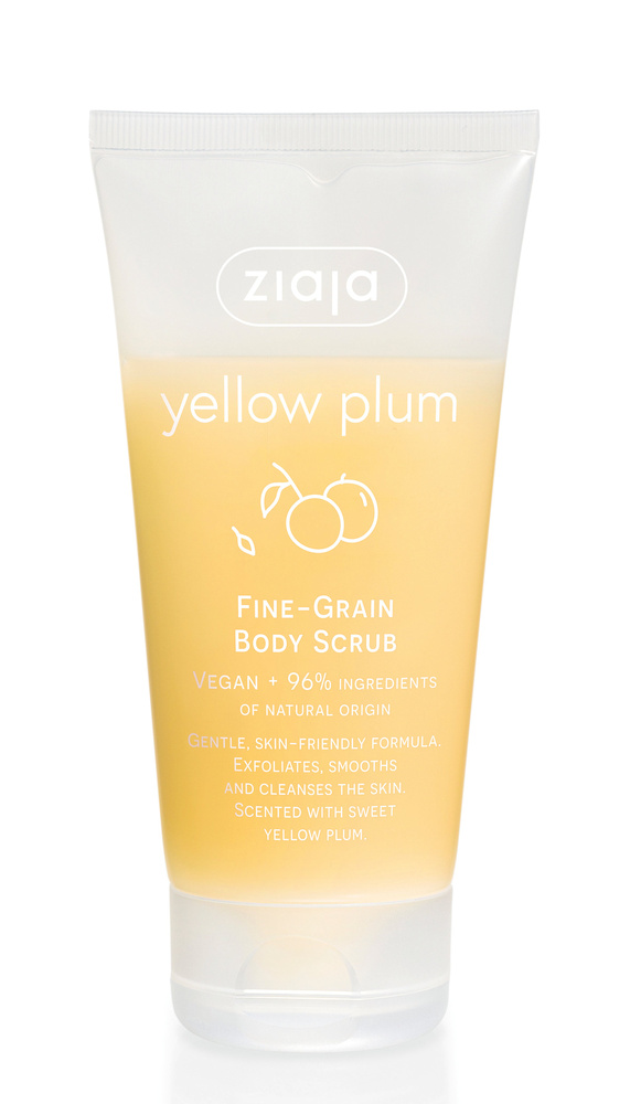 Ziaja Juicy Skin Care Fine-Grain Body Scrub Yellow Plum 160ml