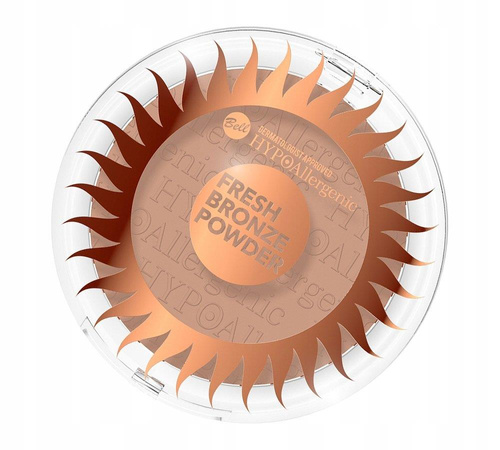 Bell HypoAllergenic Fresh Bronze Powder Nr 03 for Sensitive Skin 9g