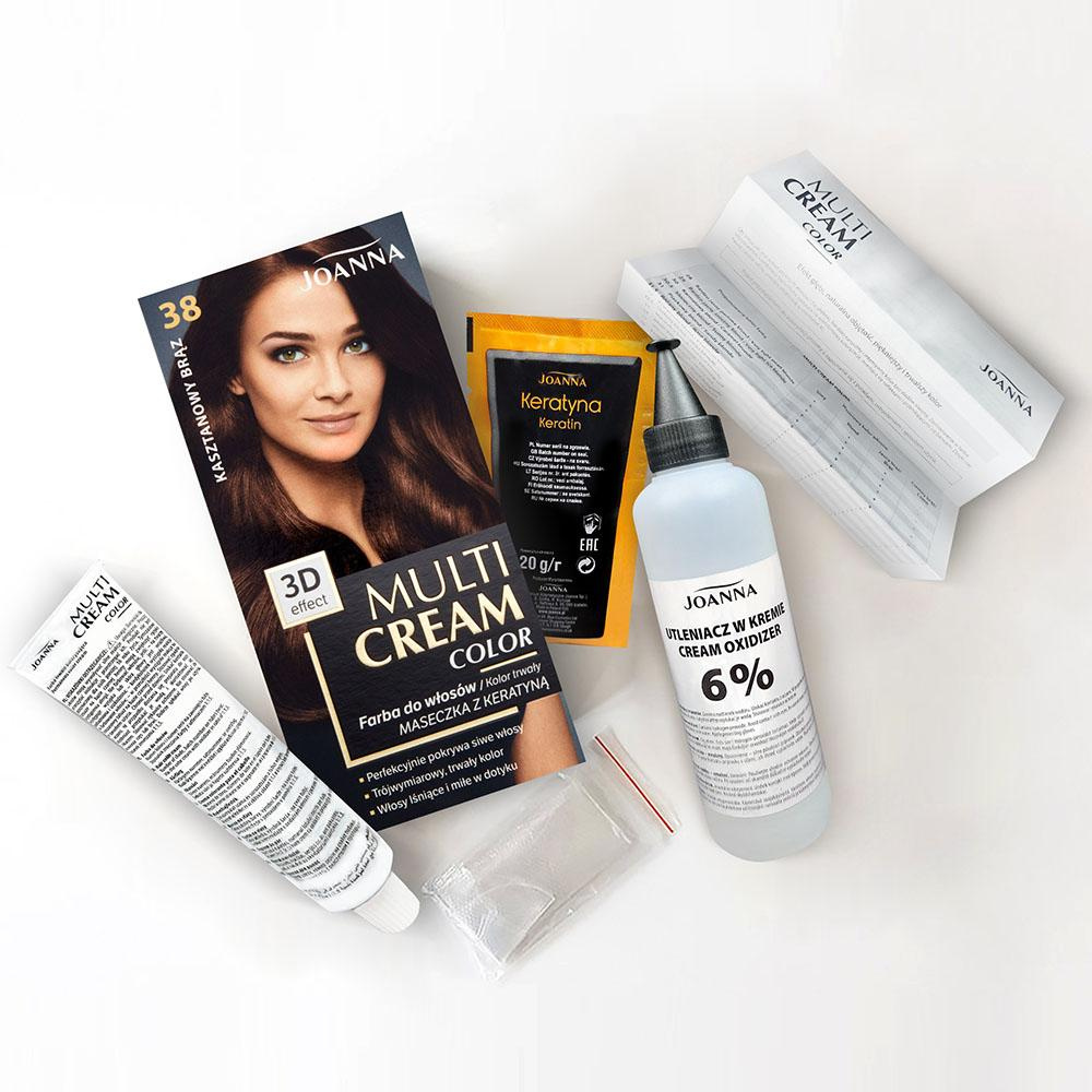 Joanna Multi Cream Color 3D Effect Paint No. 38 Chestnut Brown 1 Piece