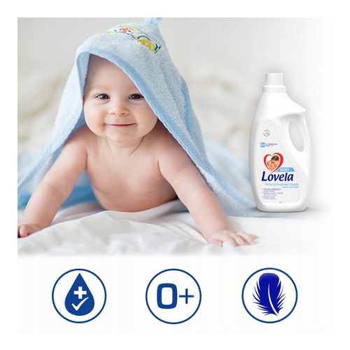 Lovela Baby Hipoalergiczny Płyn do Płukania Tkanin 2L