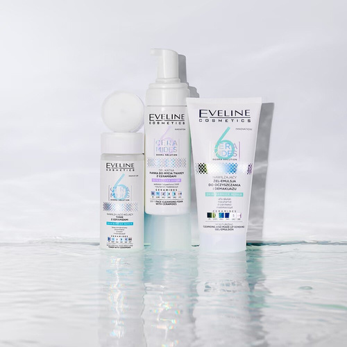 Eveline 6 Ceramides Nawilżająco-Kojący Tonik z Ceramidami dla Skóry Suchej i Wrażliwej 150ml