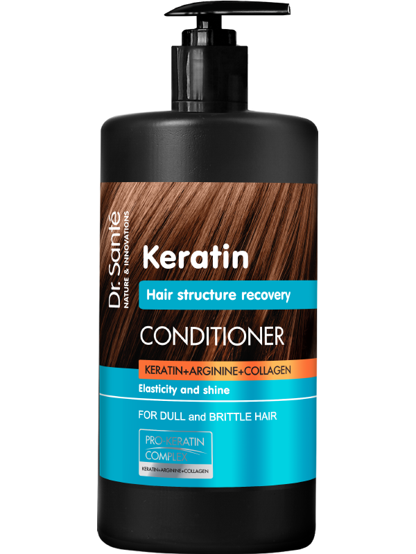 Dr Sante Keratin Hair Conditioner for Brittle and Damaged Hair 1000ml