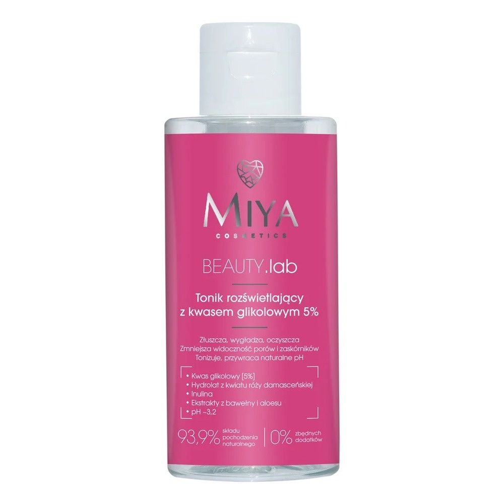 Miya BeautyLab Brightening Tonic with Glycolic Acid 5% 150ml