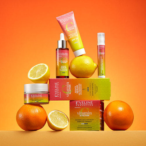Eveline Vitamin C 3x Action Regenerating and Nourishing Day and Night Face Cream 50ml