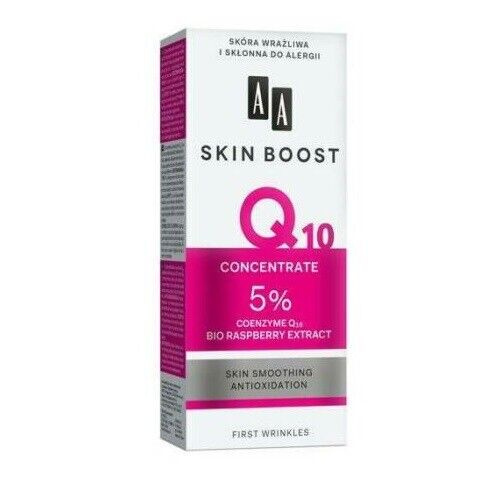 AA Skin Boost Q10 Concentrate 5% with Bio Raspberry Extract for Skin with First Wrinkles 30ml