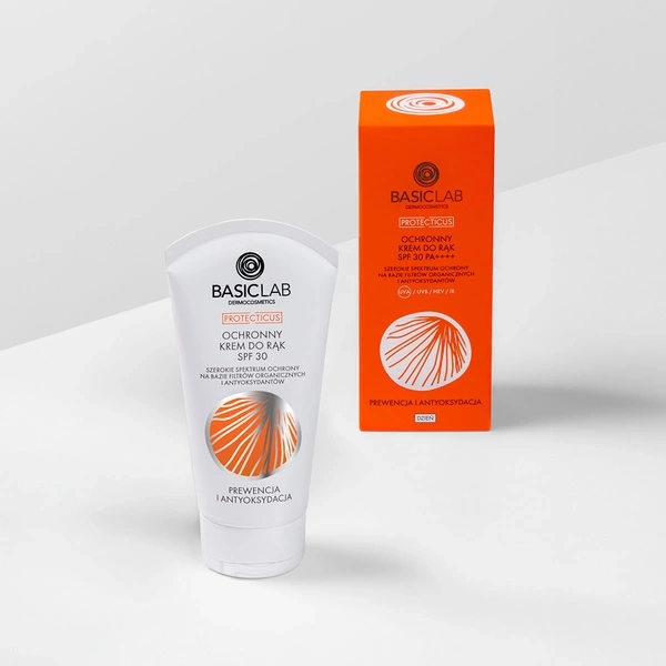 BasicLab Protecticus Ochronny Krem do Rąk SPF 30 75ml