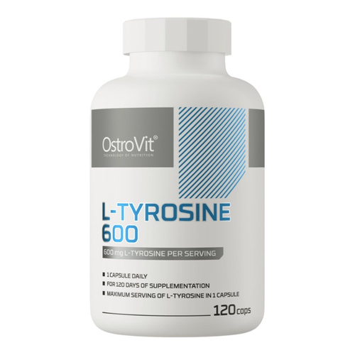 OstroVit L-Tyrosine L-tyrozyna 600mg 120 kapsułek