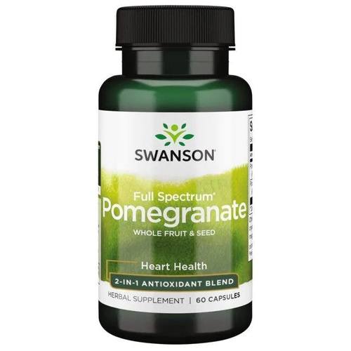 Swanson Full Spectrum Pomegranate Granat 60 Kapsułek