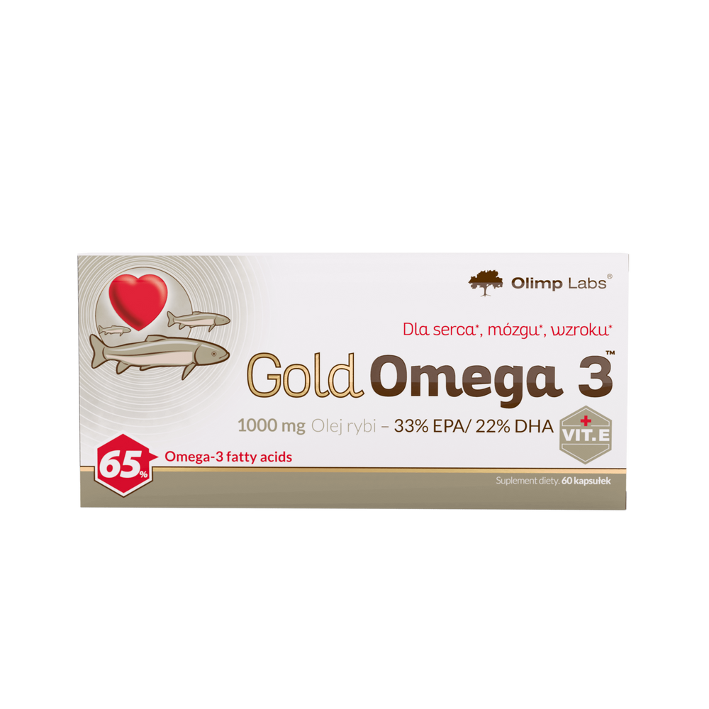 Olimp Gold Omega 3 1000 mg 60 Kapsułek