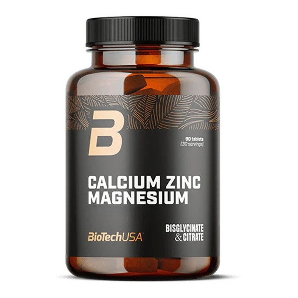 BioTechUSA Calcium Zinc Magnesium 90 tabs
