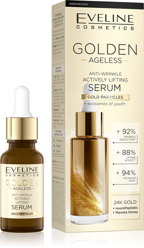Eveline Golden Ageless Przeciwzmarszczkowe Serum Aktywnie Liftingujące 18ml