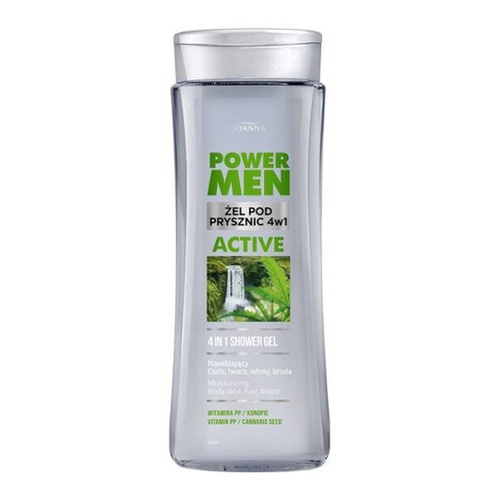 Joanna Power Men Active Shower Gel 4in1 for Men 300ml