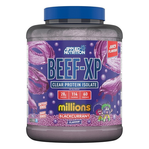 Applied Nutrition Beef-XP Hydrolizowane białko wołowe, Millions Czarna porzeczka 1800g