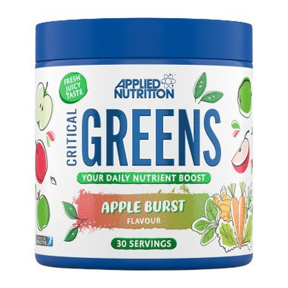 Applied Nutrition Critical Greens Mieszanka roślinna, Jabłko 150g
