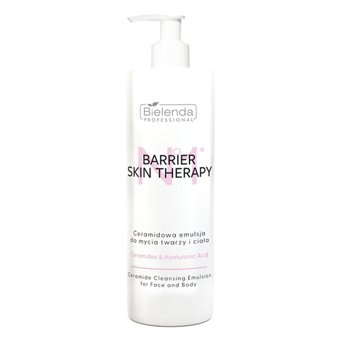 Bielenda Professional Barrier Skin Therapy Ceramidowa emulsja do mycia twarzy i ciała 500ml