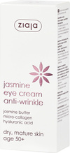 Ziaja Jasmine Eye and Eyelid Cream Against Wrinkles 50+ for Mature Skin 15ml