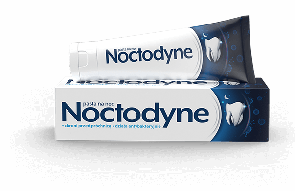 Noctodyne Pasta do Zębów do Stosowania na Noc Działanie Antybakteryjne 75ml