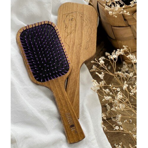 Anwen Wooden Hair Brush 1 Piece
