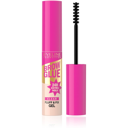 Eveline Brow Glue Fluff & Fix Żel do Brwi Transparentny 6ml