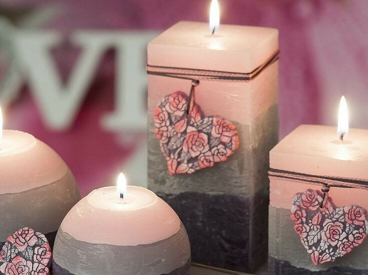 Bartek Candles Handmade Merci Candle Home Decor 70x140mm 620g