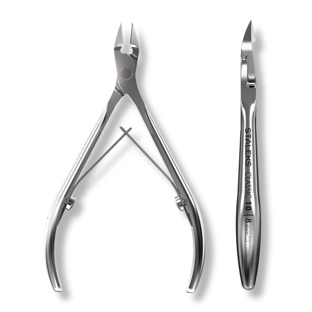 Staleks Classic 10 Cuticle Nippers Professional Manicure Tool NC-10-8 8mm