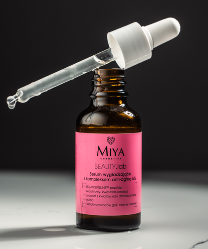 Miya BeautyLab Serum Wygładzające z Kompleksem Anti-Aging 5% 30ml