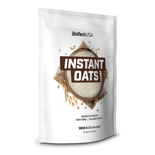 BioTechUSA Instant Oats Sports Oat Powder, Cookies & Cream 1000g