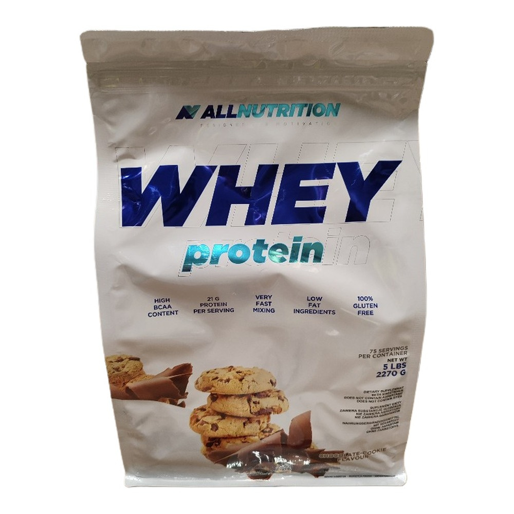 Allnutrition Whey Protein Koncentrat Białka Serwatkowego Czekolada i Ciastko 2270g