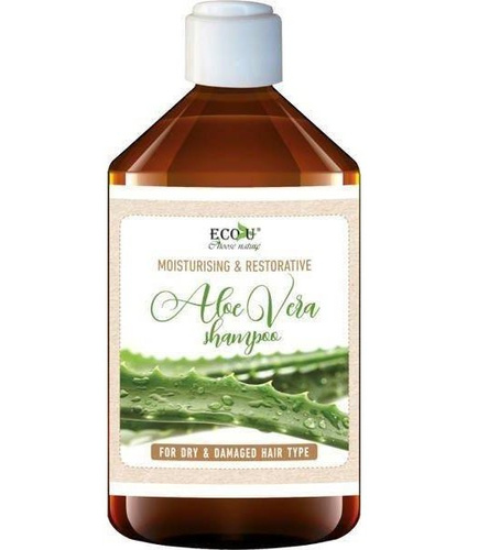 Eco U Aloe Vera Nawilżający i Regenerujący Szampon do Włosów Suchych i Zniszczonych 500ml